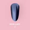 LUNAmoon Zestaw pyłków do paznokci "Iron Lady" — 6 szt.