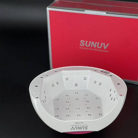 Lampa UV/LED z diodami kwarcowymi SUNUV SUN 2C, 48W do manicure (Oryginalna)