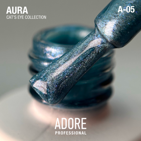 ADORE Lakier hybrydowy Cat's Eye Aura A-05, 8 ml