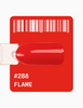 Adore Lakier Hybrydowy 288 Flame, 12 ml