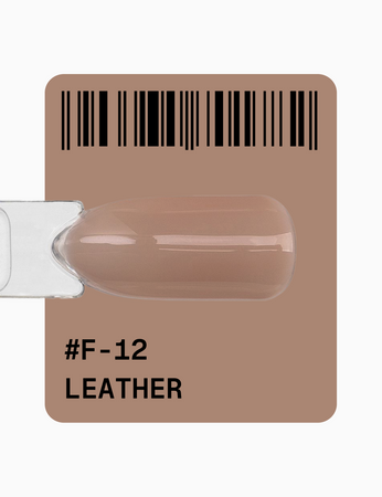 ADORE Lakier hybrydowy do frencha F-12 - leather, 12 ml