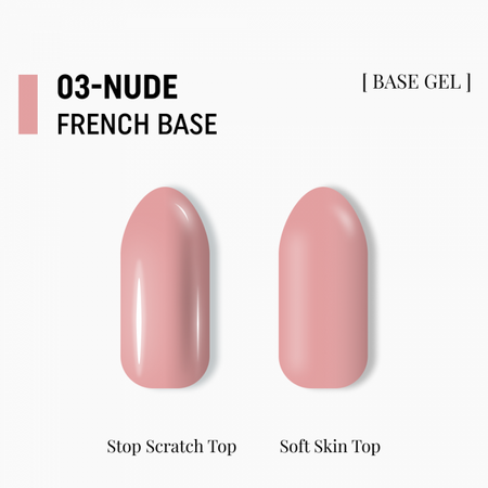 ADORE French Base Nr.03 - nude, 15 ml