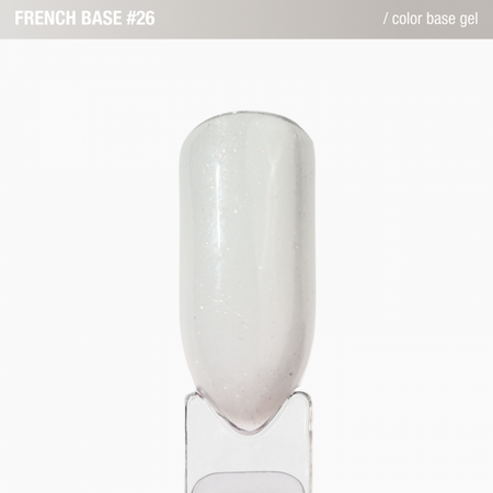ADORE French Base Nr.26 - salt, 15 ml