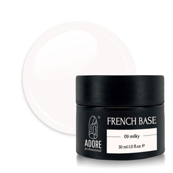 Adore French Baza 09 Milky, 30 ml