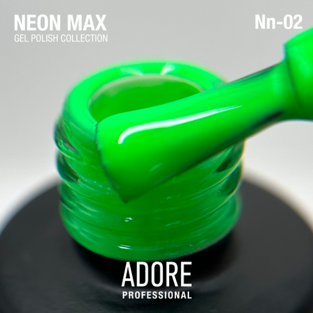 Adore Neonowy lakier hybrydowy NEON MAX Nn-02, 8 ml