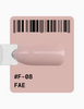 ADORE Lakier hybrydowy do frencha F-08 - fae, 12 ml
