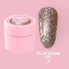 LUNAmoon Platinum Gel Nr.3 - brokat do paznokci, 5 ml